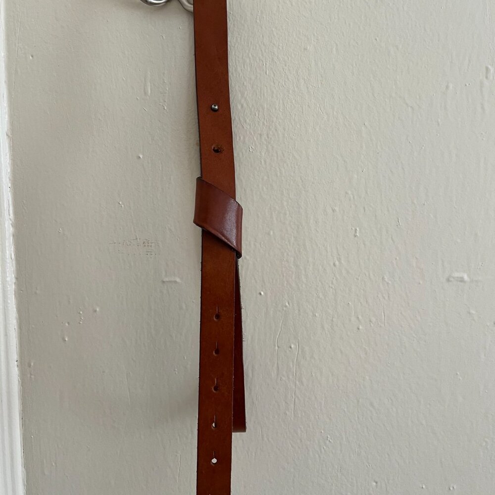 Lilith Leather Belt, Brown